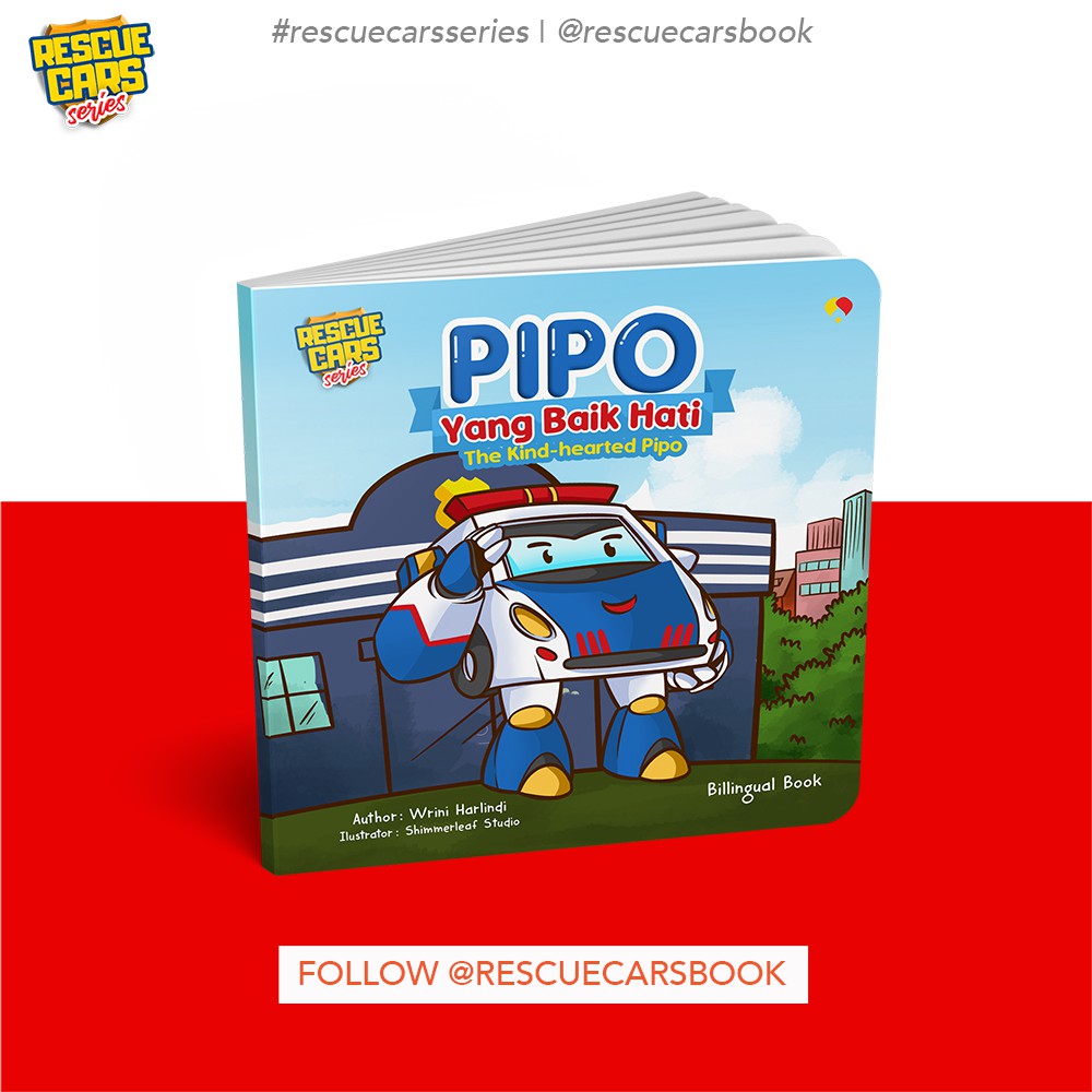 

PIPO - RESCUE CARS SERIES (BOARD BOOK)