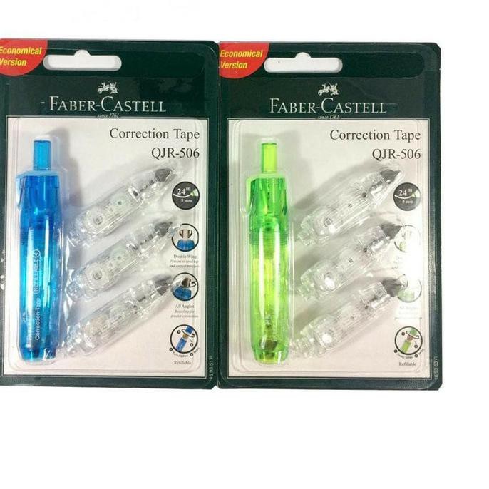 

Faber Castell Correction tape qjr 506 + 3 refill AP167