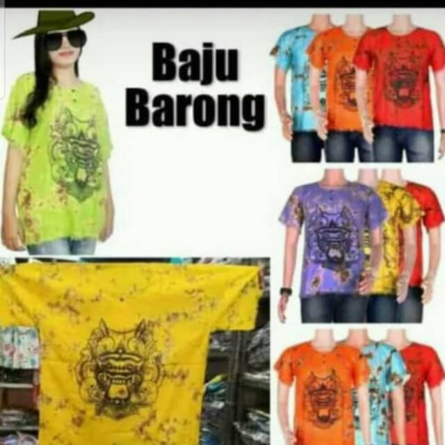 Baju Barong santai / baju barong bali dewasa bisa cod