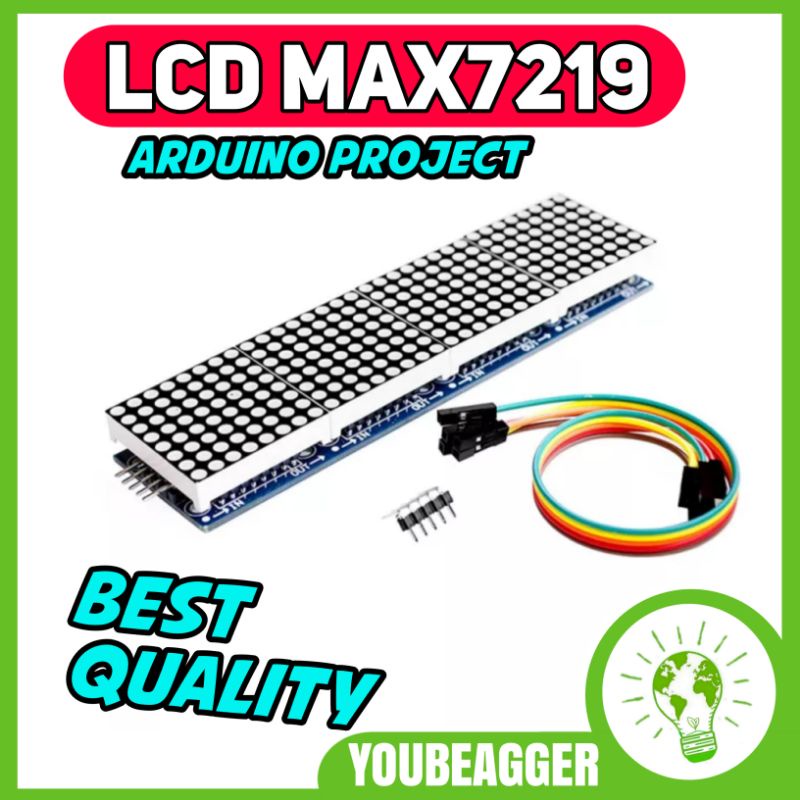 Max7219 LED Dot matrix 32X8 DISPLAY FOR RUNNING TEXT
