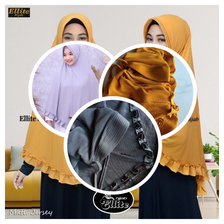 HIJAB SYAR'I HIJAB JUMBO GOTIK PLISKET