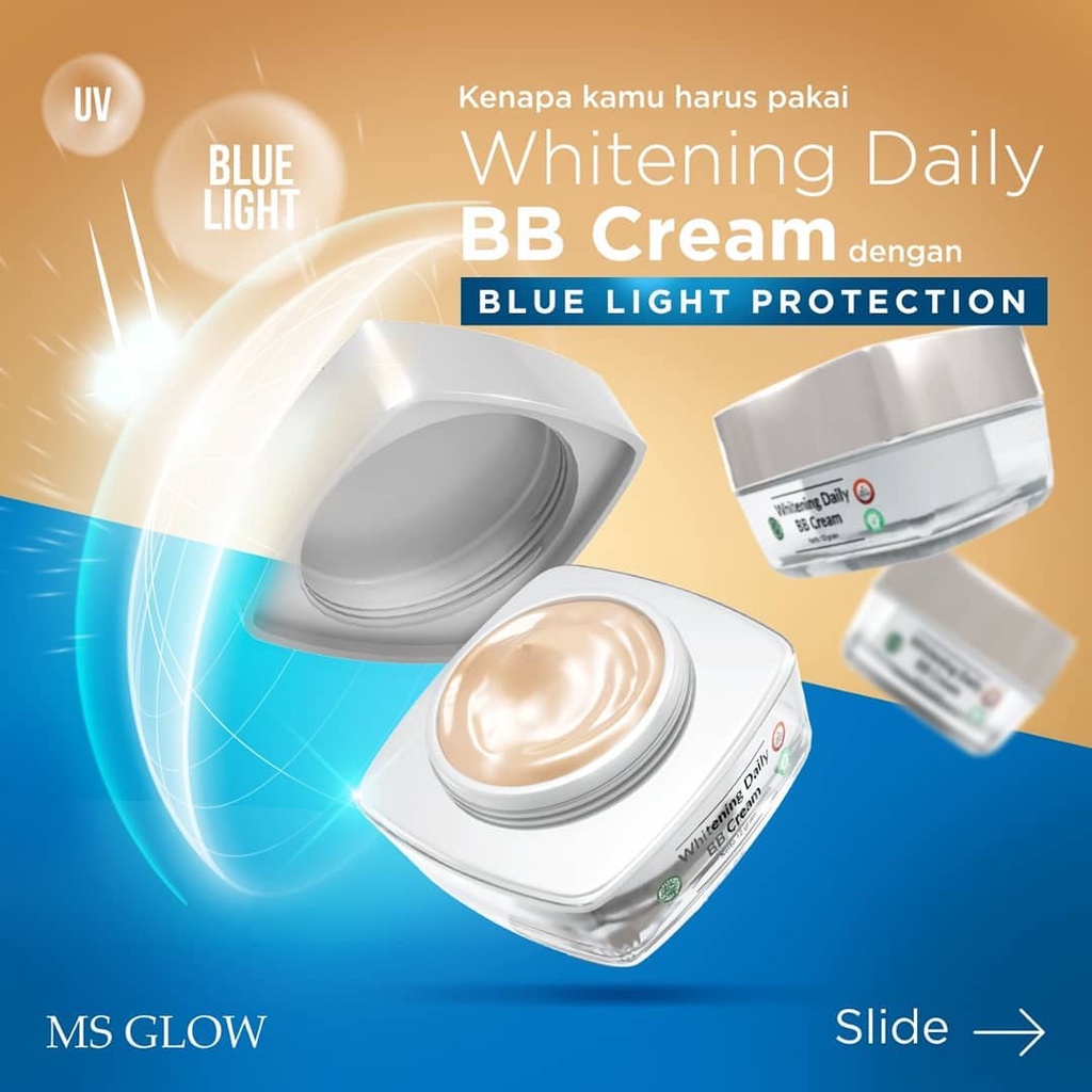 MS GLOW BB CREAM 100% ORIGINAL COD CARUBAN SARADAN MADIUN MSGLOW PERAWATAN WAJAH MURAH