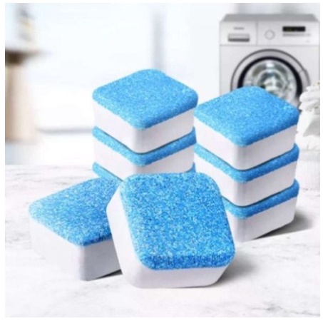 Tablet Pembersih Mesin Cuci Penghilang Bakteri Deep Cleaning Washing