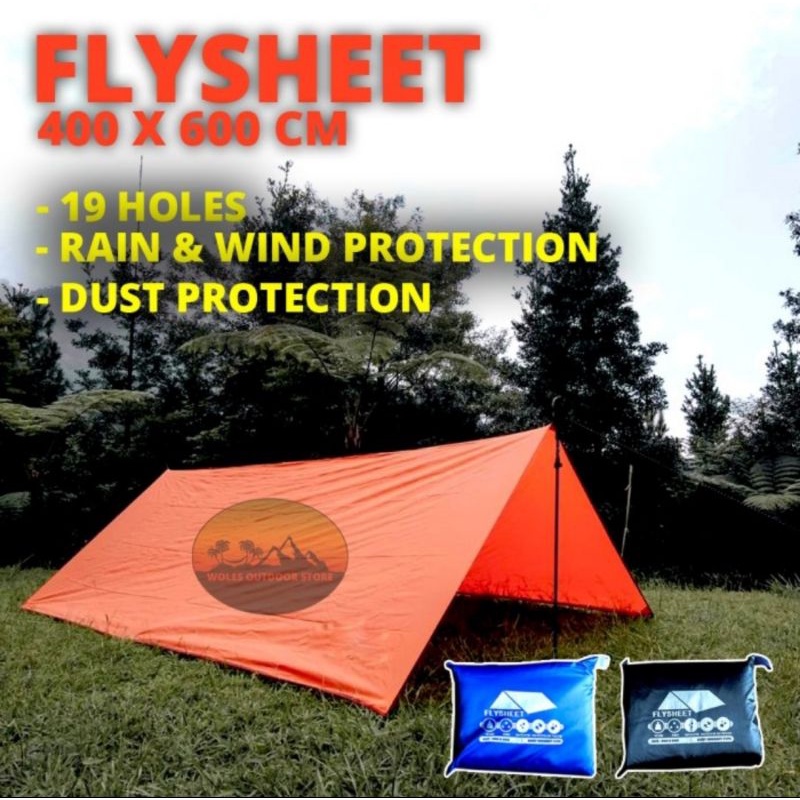 Flysheet bivak tenda