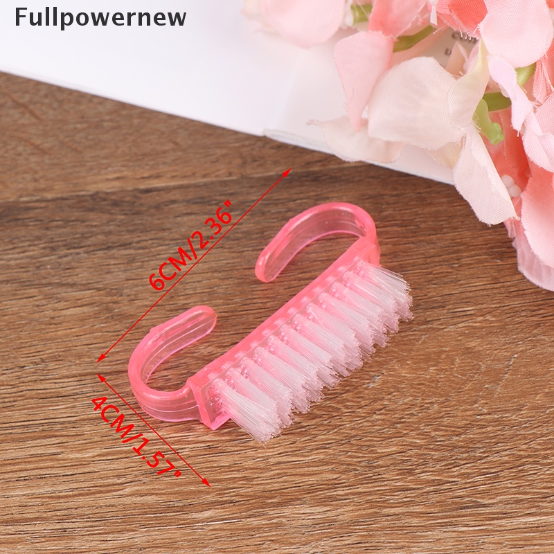 [FULL] 10pcs Nail Clean Brush Finger Care Dust Clean nail art brush nail Manicure tools