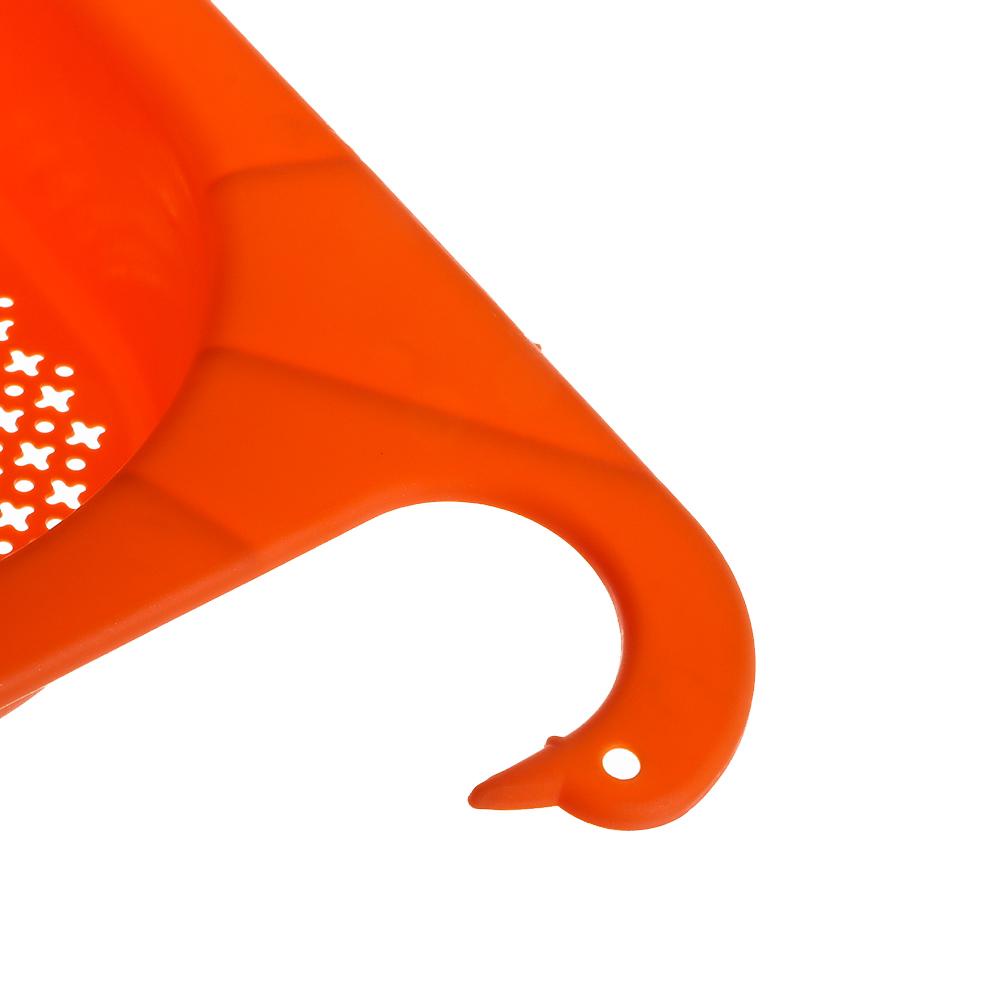 TOP Swan Drain Basket Gadget Alat Buah Sayur Rumah Tangga Rak Saringan Wastafel