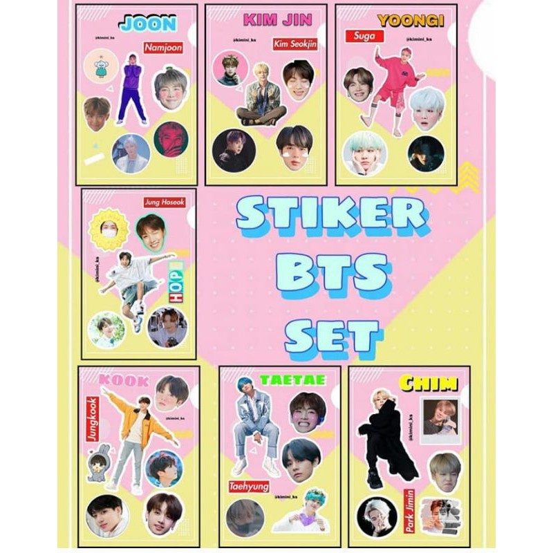 

stiker BTS