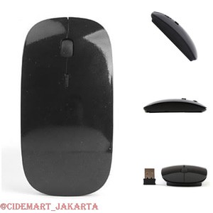 [TERMURAH] MOUSE WIRELESS 2.4GHz COMPATIBLE FOR WINDOWS AND MAC / MOUSE WIRELESS SLIM