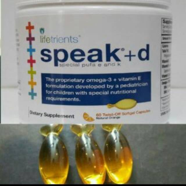 Speak Lifetrients Twist Off Omega 3 Supplement Suplemen Vitamin Fish Oil Nutrisi Otak Shopee Indonesia