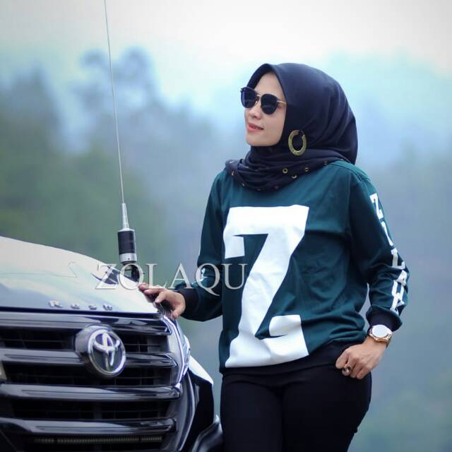 KAOS ZOLAQU ORIGINAL TERBARU HIJAU BOTOL