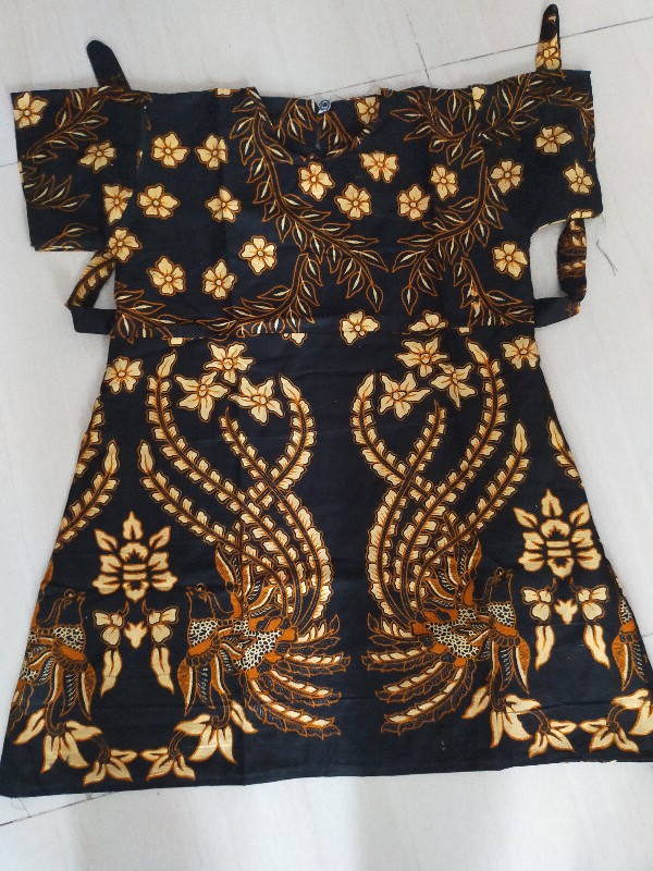 Dress Batik Anak Usia 2 Sampai 10 Tahun - Motif Batik Bervariasi - Batik Anak Harga