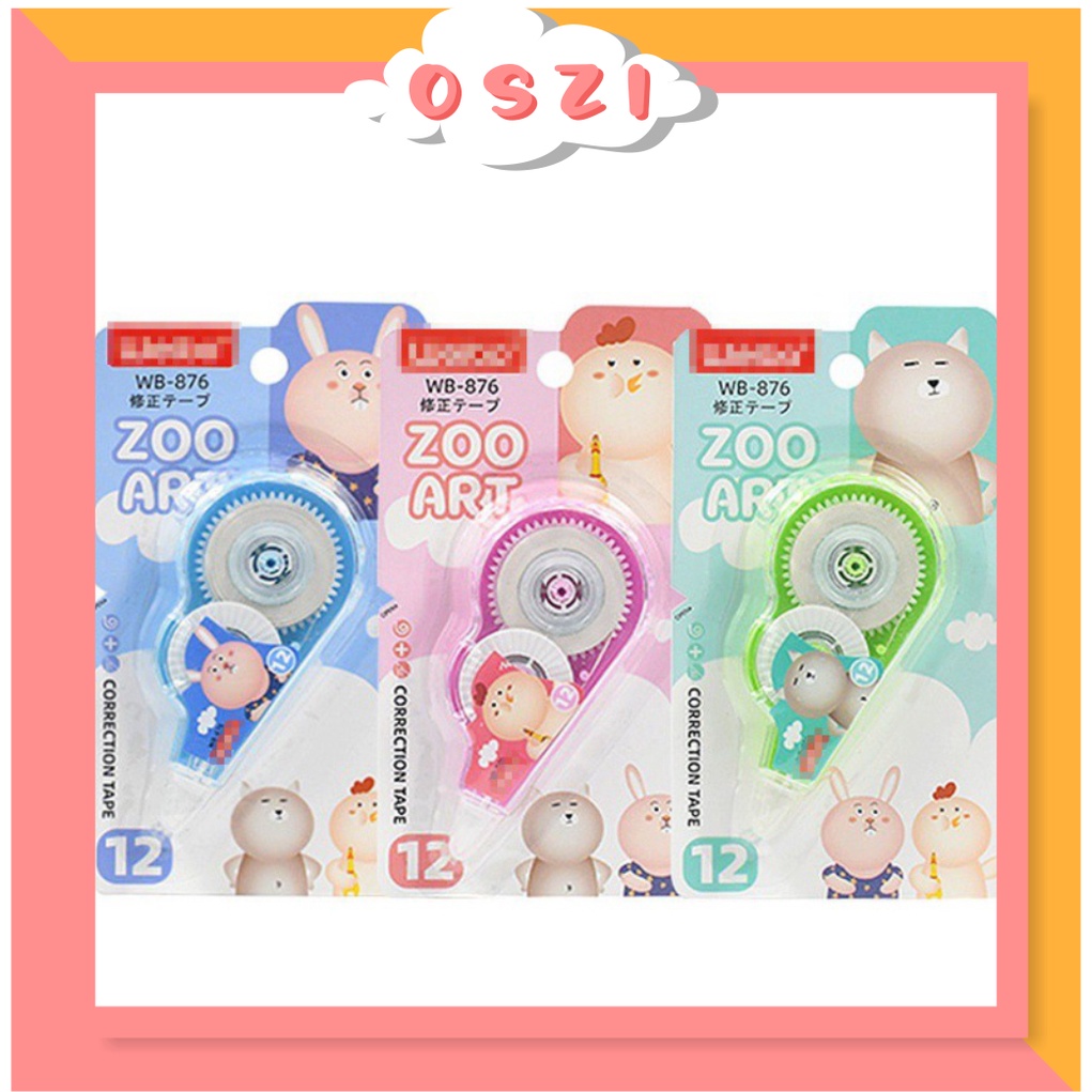 

❄ OSZI ❄ S002 Correction Tape Students Stationary School Supplies 5M Multiple Color