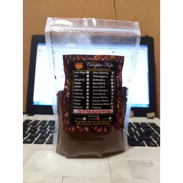 KOPI BUBUK ROBUSTA BENGKOYANG KALBAR 100gr