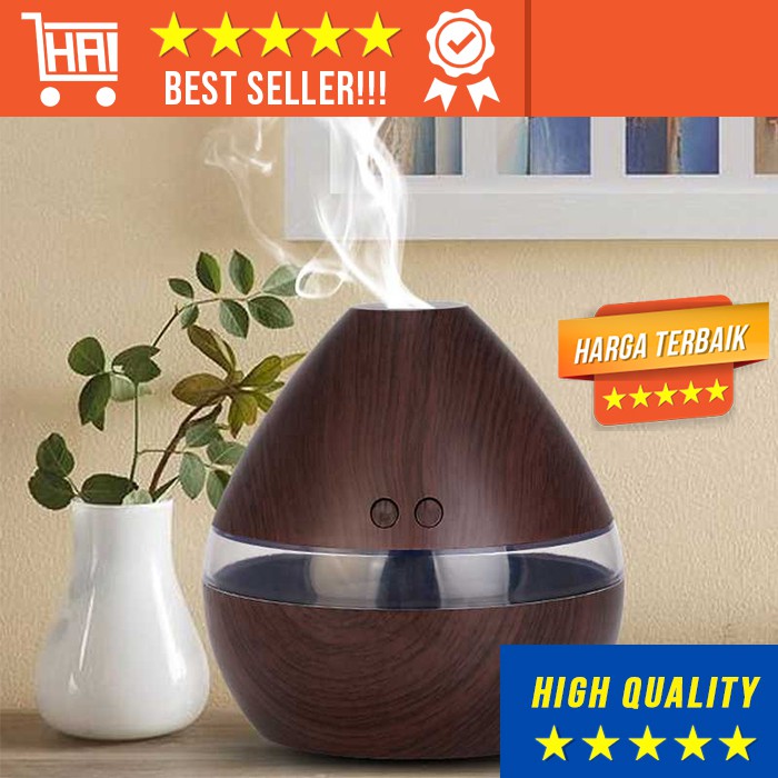 PELEMBAB PENYEJUK UDARA HUMIDIFIER PURIFIER MODEL  KAYU 