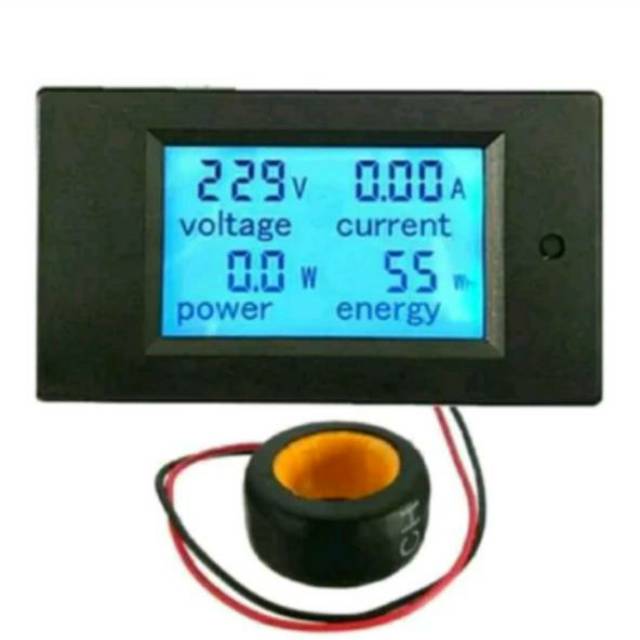Digital Volt Ampere Watt KH meter AC 220V 100 A