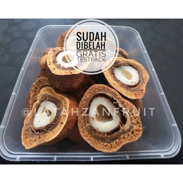 Buah Zuriat Mesir Belah 1 Kg Doum Belah  Promil Asli Siap Konsumsi Original