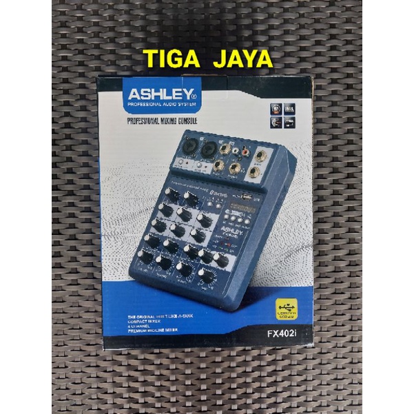 Mixer Audio Ashley FX 402i 4 Channel Mini Small Analog Mixer
