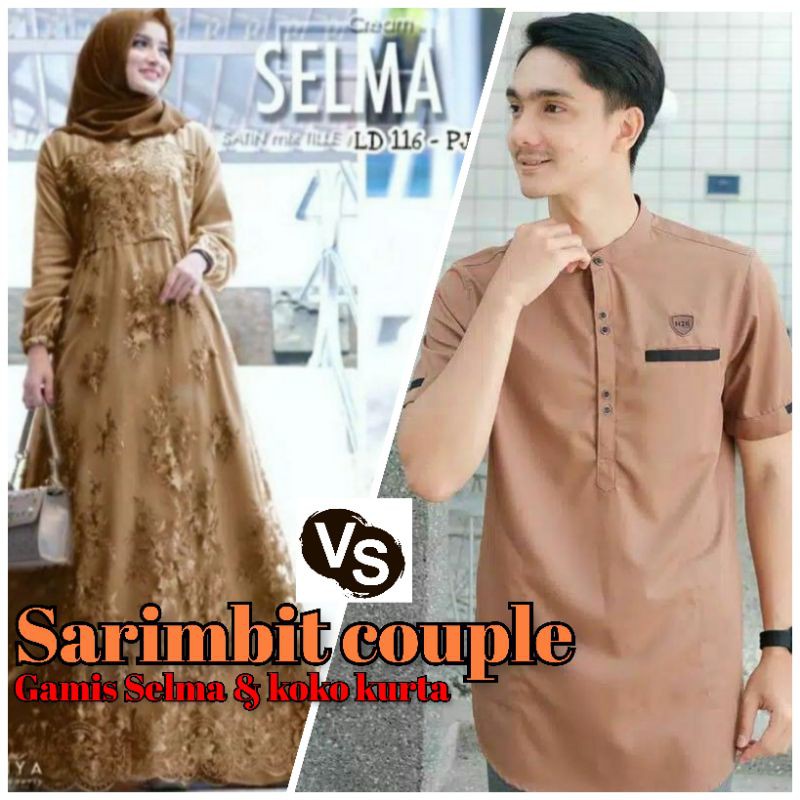 [COD] Gamis Couple Syari/Couple Gamis Koko Kurta Jumbo