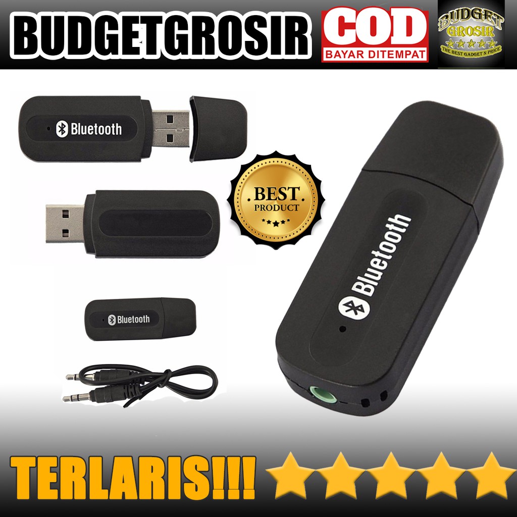 Wireless Bluetooth Receiver Mobil BT-163 - Black