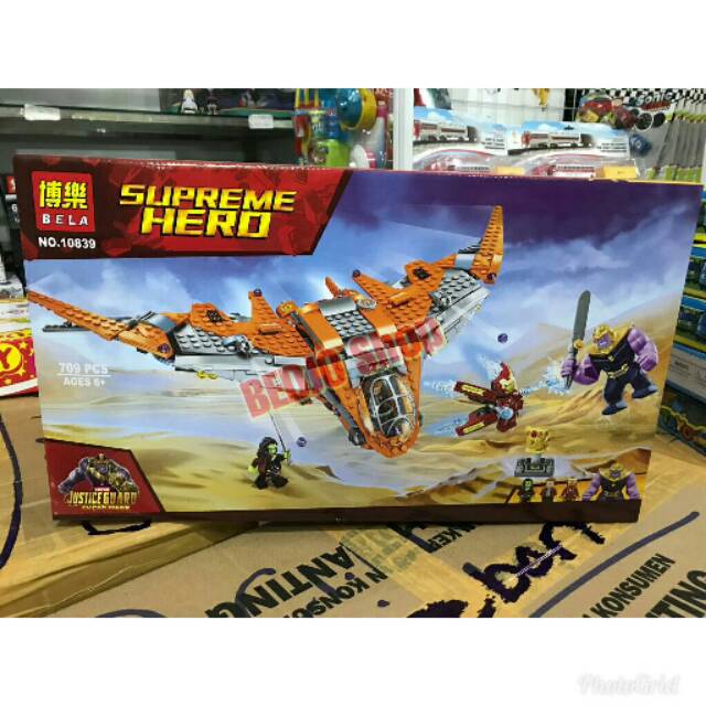 Mainan Lego Pesawat Avengers End Game set