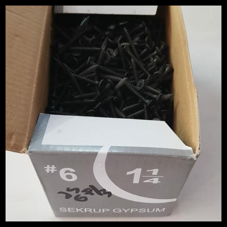 

Sekrup Gypsum / Skrup Gypsum 6 X 1,25" Zolo ( 1 Dus)