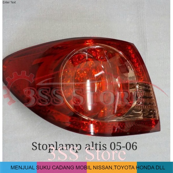 lampu rem stop lamp corolla ALTIS 2005 - 2006