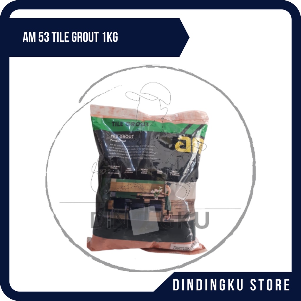AM 50 Premium Tile Grout - Semen Pengisi Nat Premium 1Kg