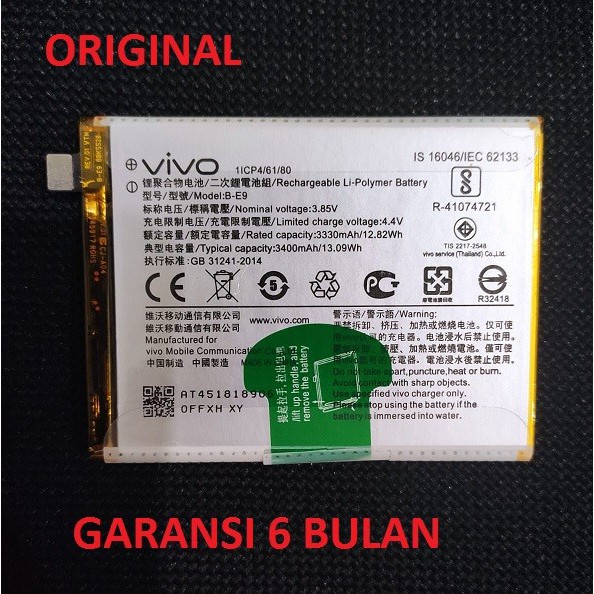 Battery Baterai Batere VIVO X23 BE9 B-E9 Original