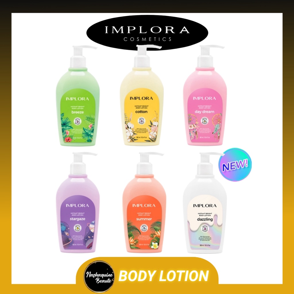 IMPLORA Instant Bright Body Lotion 300ml