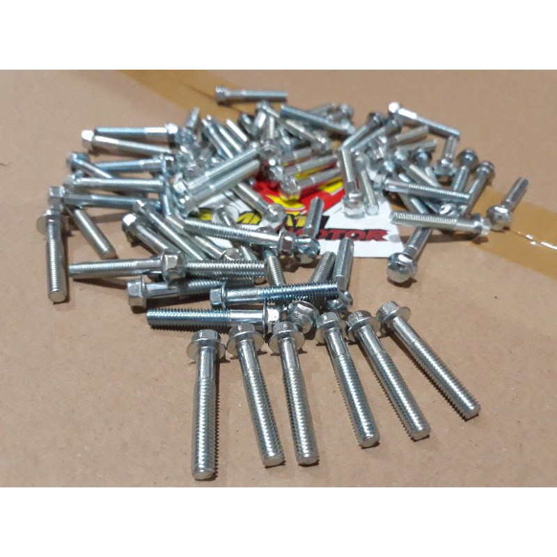 Baut Cvt Honda Beat Vario Scoopy Spacy Pcx Genio ADV Ukuran 6x35 Kunci T8