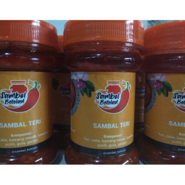 

SAMBAL TERI /SAMBAL BOTOLAN