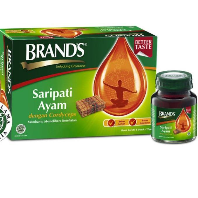 

10.10 ✨Promo✨ ORIGINAL BRANDS Essence Saripati Ayam With Cordyceps 70 gr x 6 Pcs gas !!