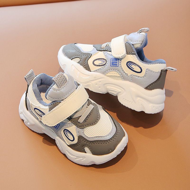 [COD] Sepatu sneakers empuk anak laki laki &amp; perempuan usia 0-6 Tahun / Sneakers bayi Import Korea unisex / Brownieground