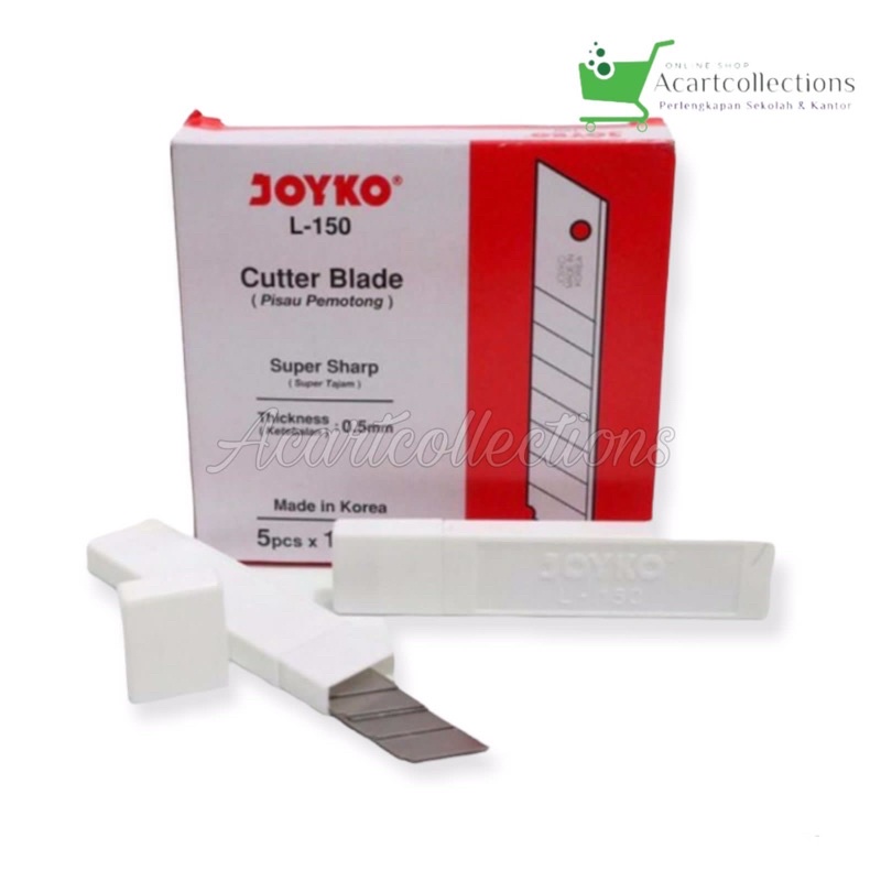 

ISI ULANG CUTTER JOYKO L-150 || Cutter blade