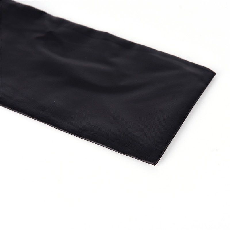 3 Pcs Kain Pembersih Kacamata Bahan Microfiber Lembut Warna Hitam