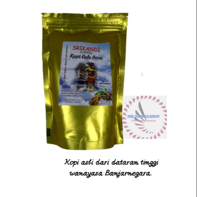 

KOPI SRIKANDI ROBUSTA ARABIKA PLUS GULA AREN