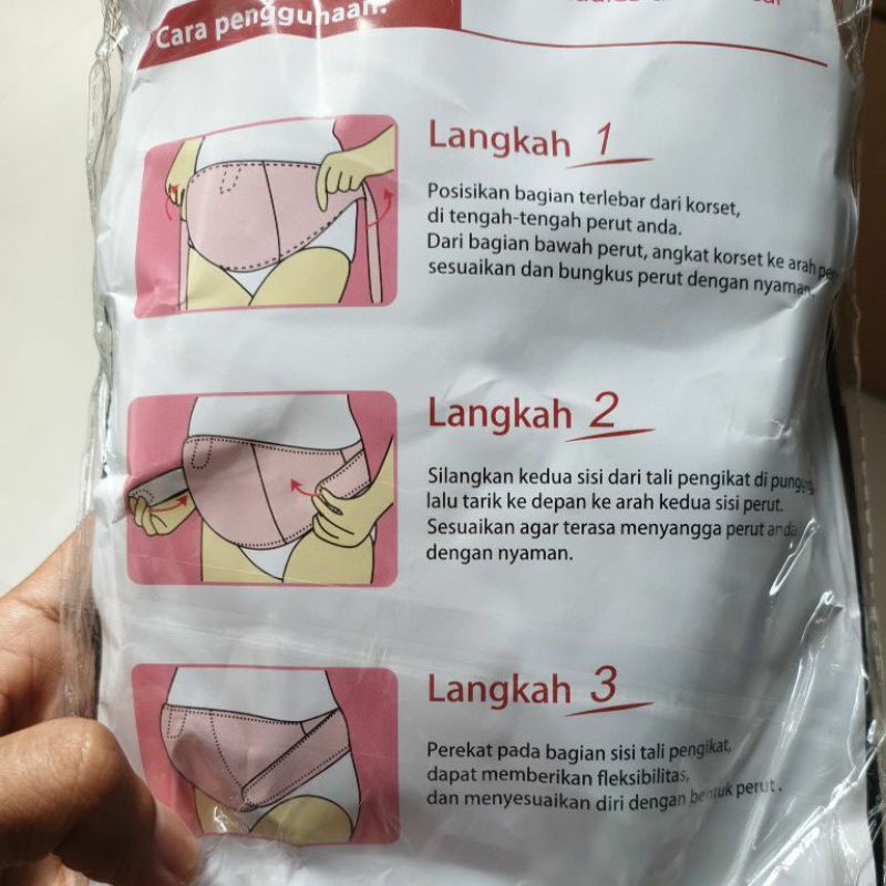 Sorex Korset Penyangga Perut Ibu Hamil / Korset Penyangga Kehamilan MATERNITY SUPORT BELT SOREX 4427