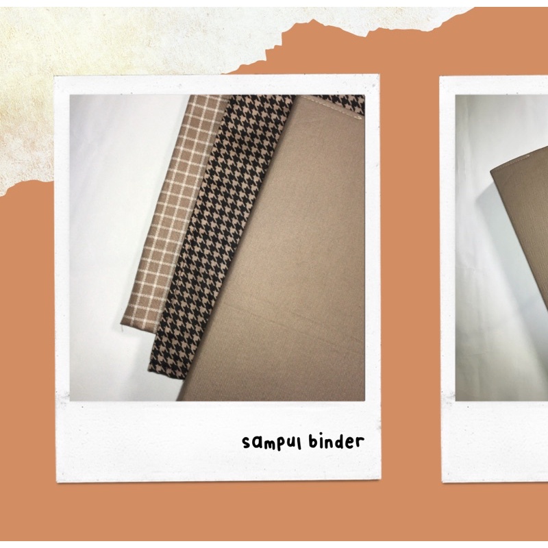 

Cover Binder/Sampul Binder/Pelindung Binder