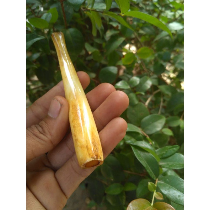 pipa rokok murah tulang kerbau warna gading once langka