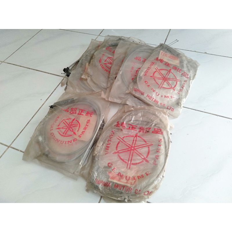 Kabel Gas Yamaha RX125 Twin AS1 AS3 YL RD Yasi YAS1 Original YGP NOS