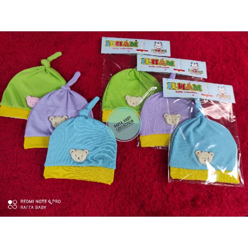 (1pcs)TOPI/KUPLUK BAYI ILHAM