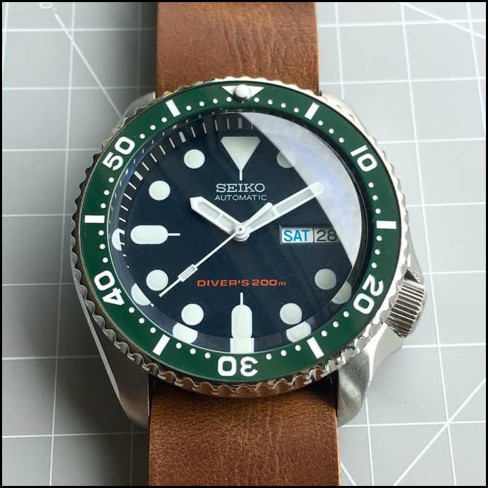 Bezel Insert Skx007 Green