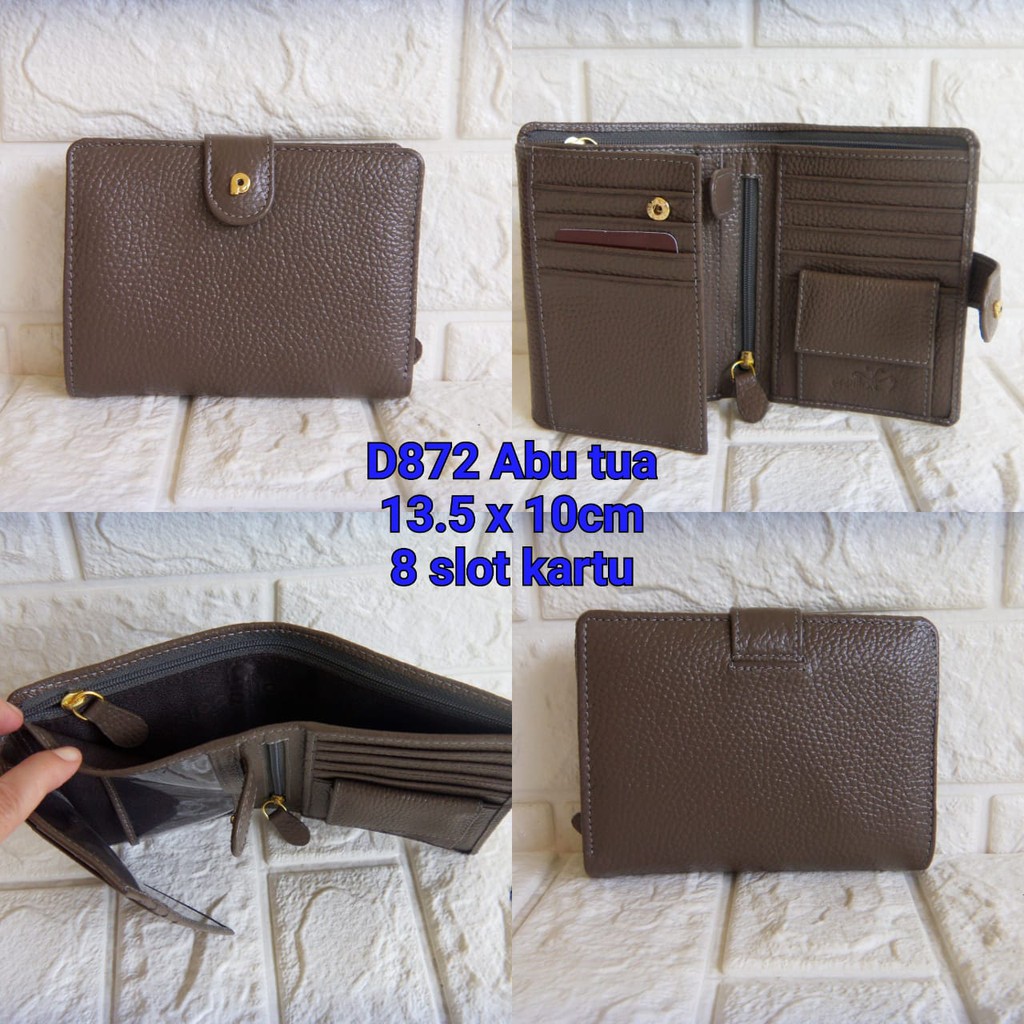 Dompet Papillon Original D872 Abu Tua
