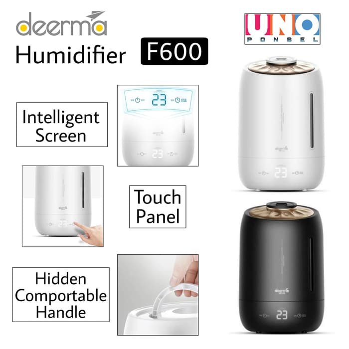 Promo Xiaomi Deerma Humidifier - Digital Air Humidifier - F600 - Putih Limited