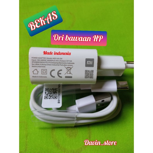 CHARGER REDMI 9 note 9 XIAOMI9 8 redmi 8 9 ORI BAWAAN HP TIPE C