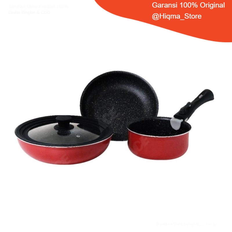 Culinart Marble Cookware Set Of 5 by ace hardware