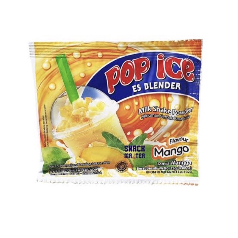 

Pop Ice Mango 1 rcg/10 pcs