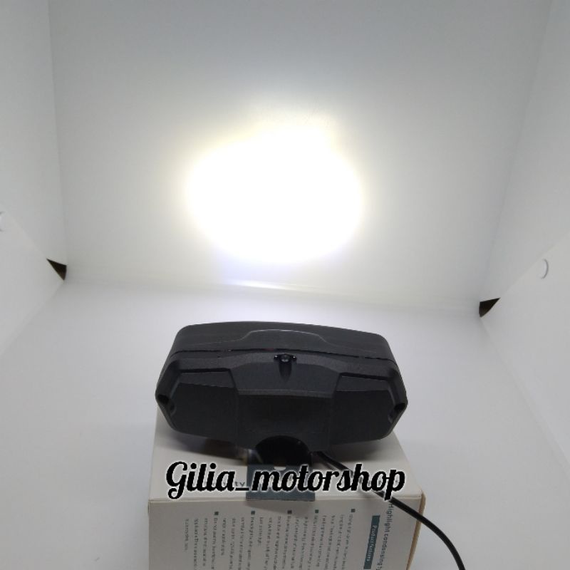 Lampu Sorot Kotak 12 Mata Lampu Tembak LED 12 mata Buat Motor Mobil/lampu utama LED  12 LED nyala putih