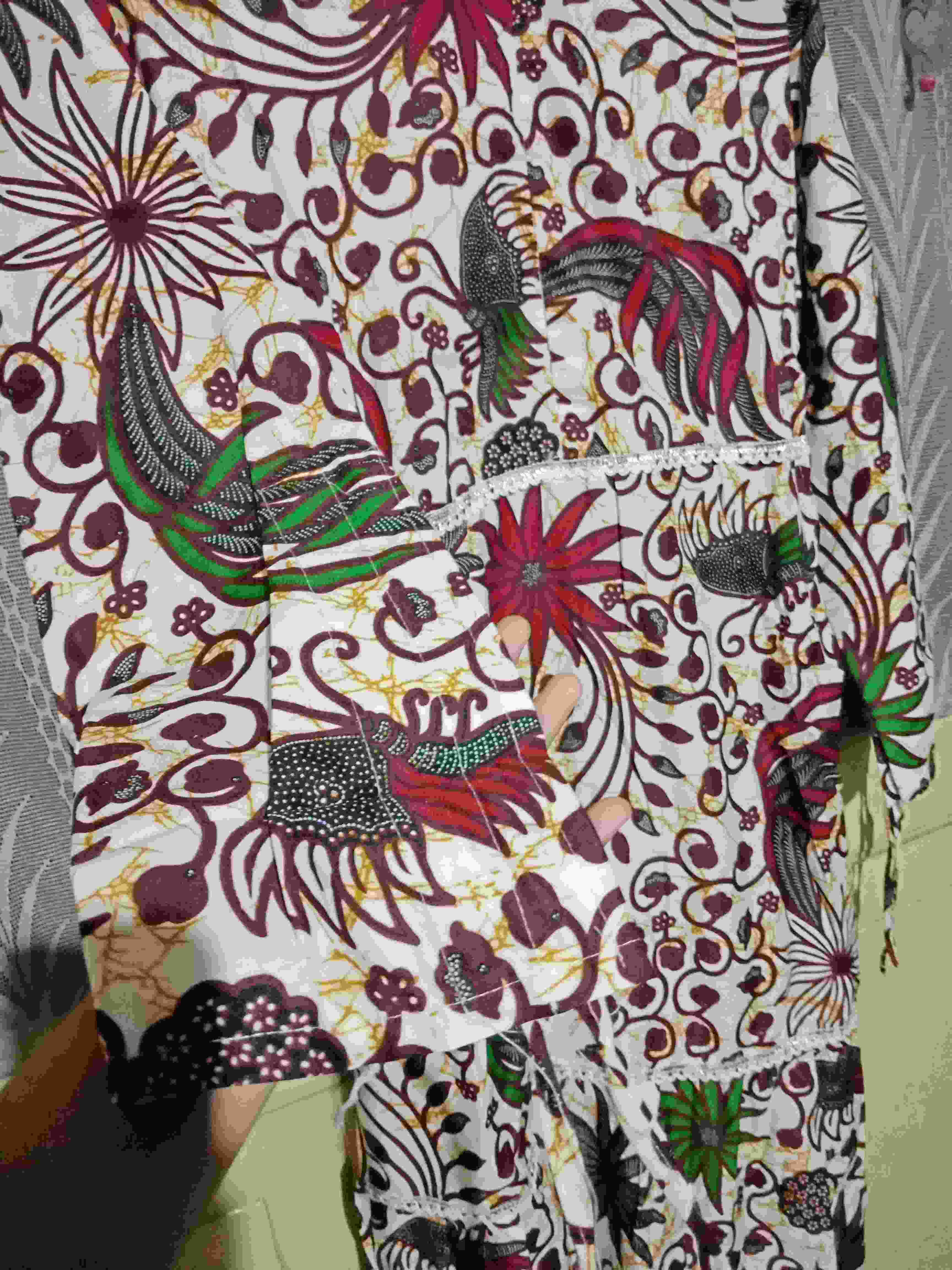 Gamis Batik Manggar, Padi,sekar,cantik,kubis,kipas,daun,kupu,nadine,gendis