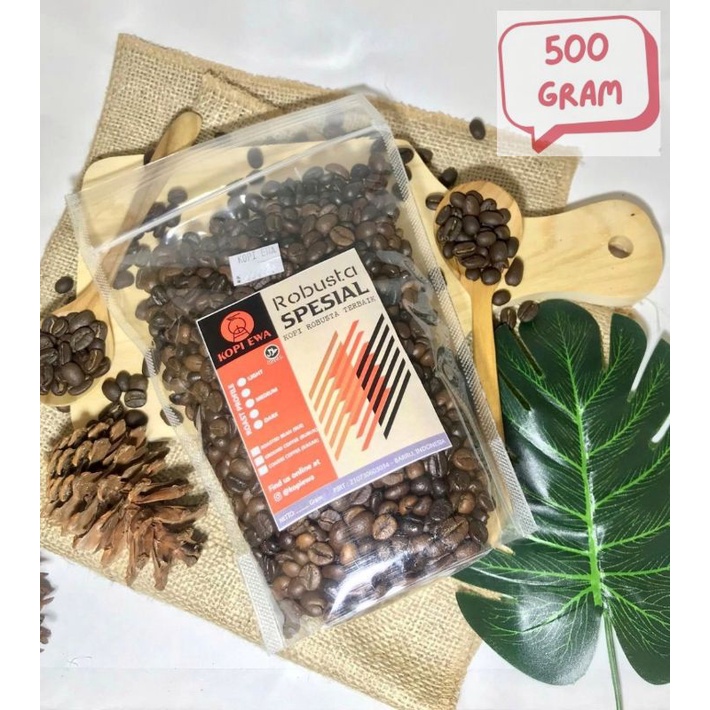 

KOPI ROBUSTA SPESIAL (100% BIJI ROBUSTA) 500GR